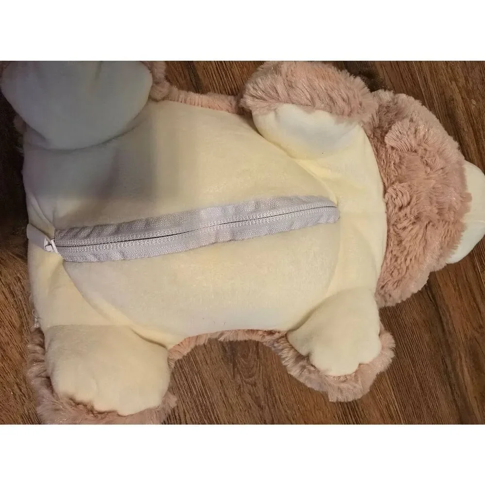 Sloth and Puppy‎ Dog Zip Up Travel Kids Neck Pillow Stuffies